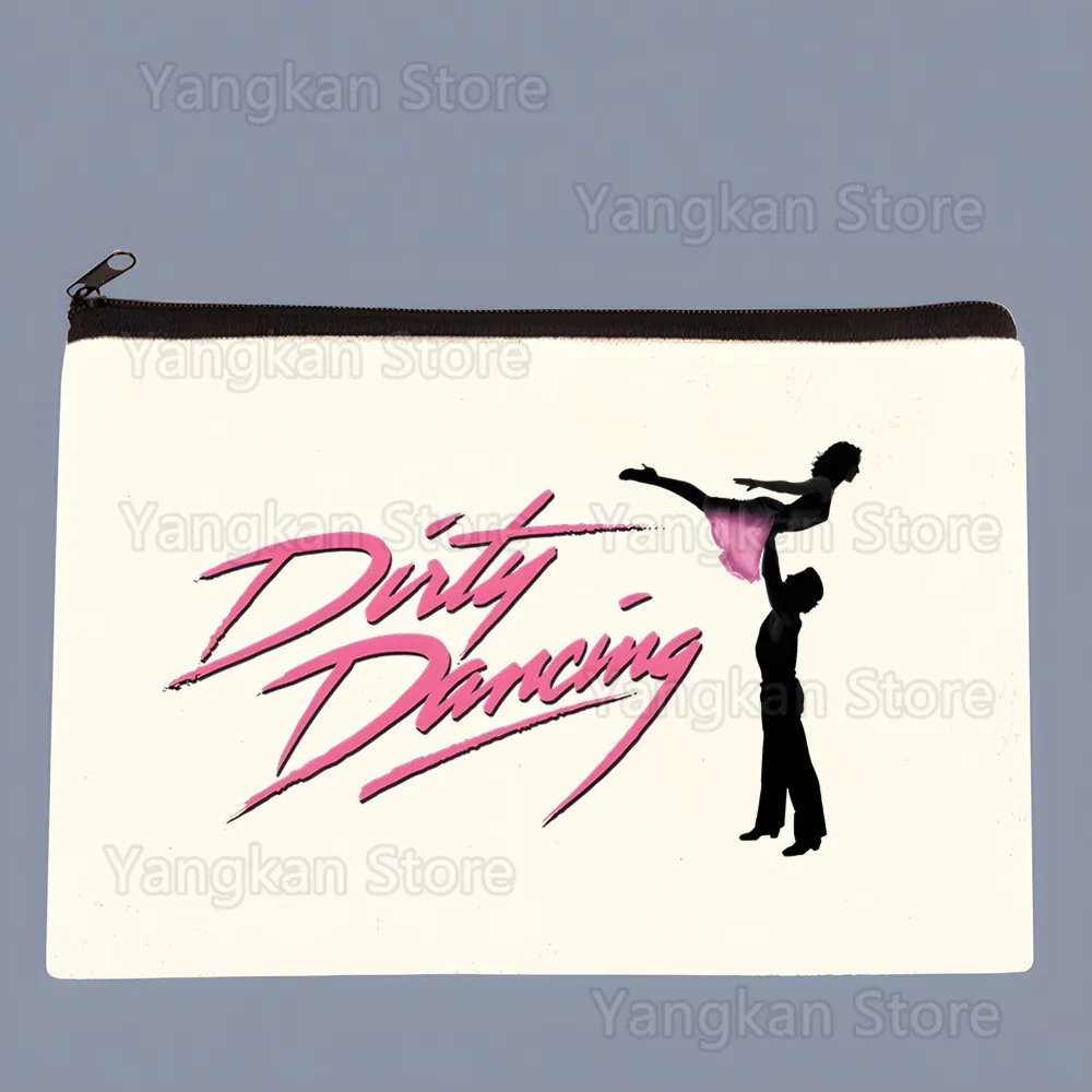 

Dirty Dancing Movie Harajuku Small Square Bag Coin Purse Storage Small Card Bag Key Coin Clutch Zipper Key Bag