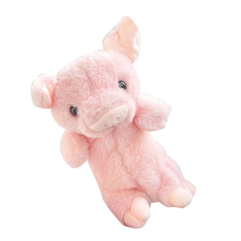 

Pencil Holder Pig Case Plush Bag Multi-function Pouch Decorative Cartoon Student