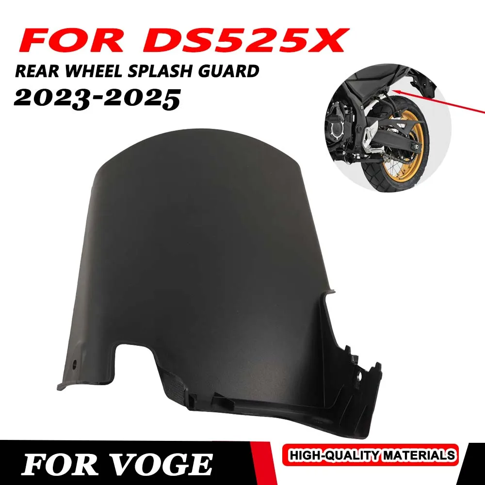 For VOGE DS525X 525DSX 525DS 525 DS DSX 2023 - 2025 Accessories Rear Fender Extender Inner Wheel Mudguards Splash Guard Cover