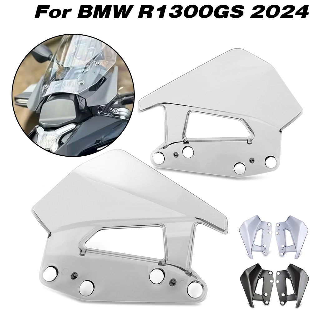 

For BMW R1300GS R 1300 GS Side Windshield Windscreen Wind Shield Deflector Motorcycle Accessories 2024-