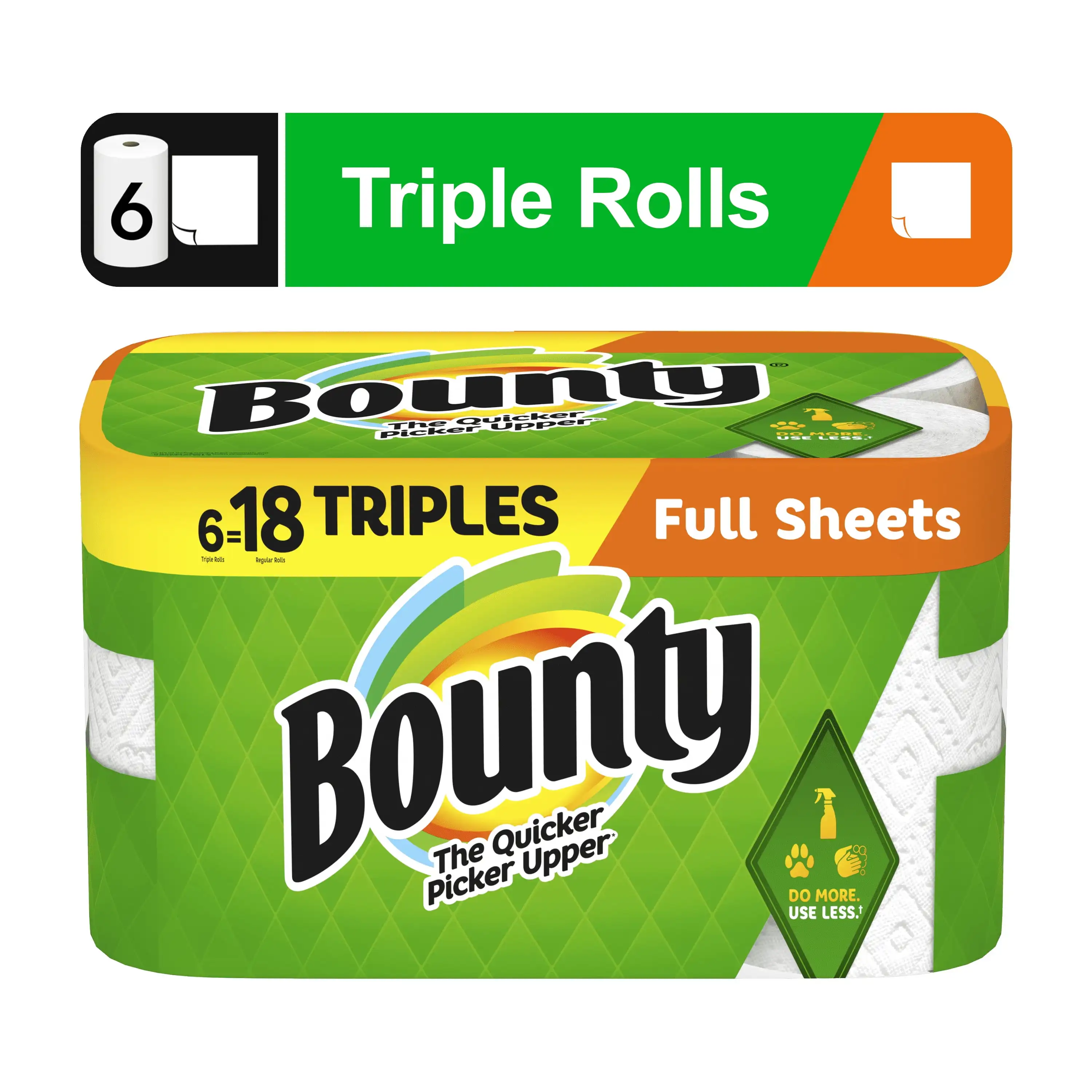 

Paper Towels Full Sheet, 6 Triple Rolls