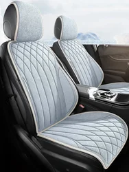 Universal Car Seat Cover Four Season Auto Flax Breathable Anti-Slip Covers for Car Seats Cover Protection Cars Seats Covers