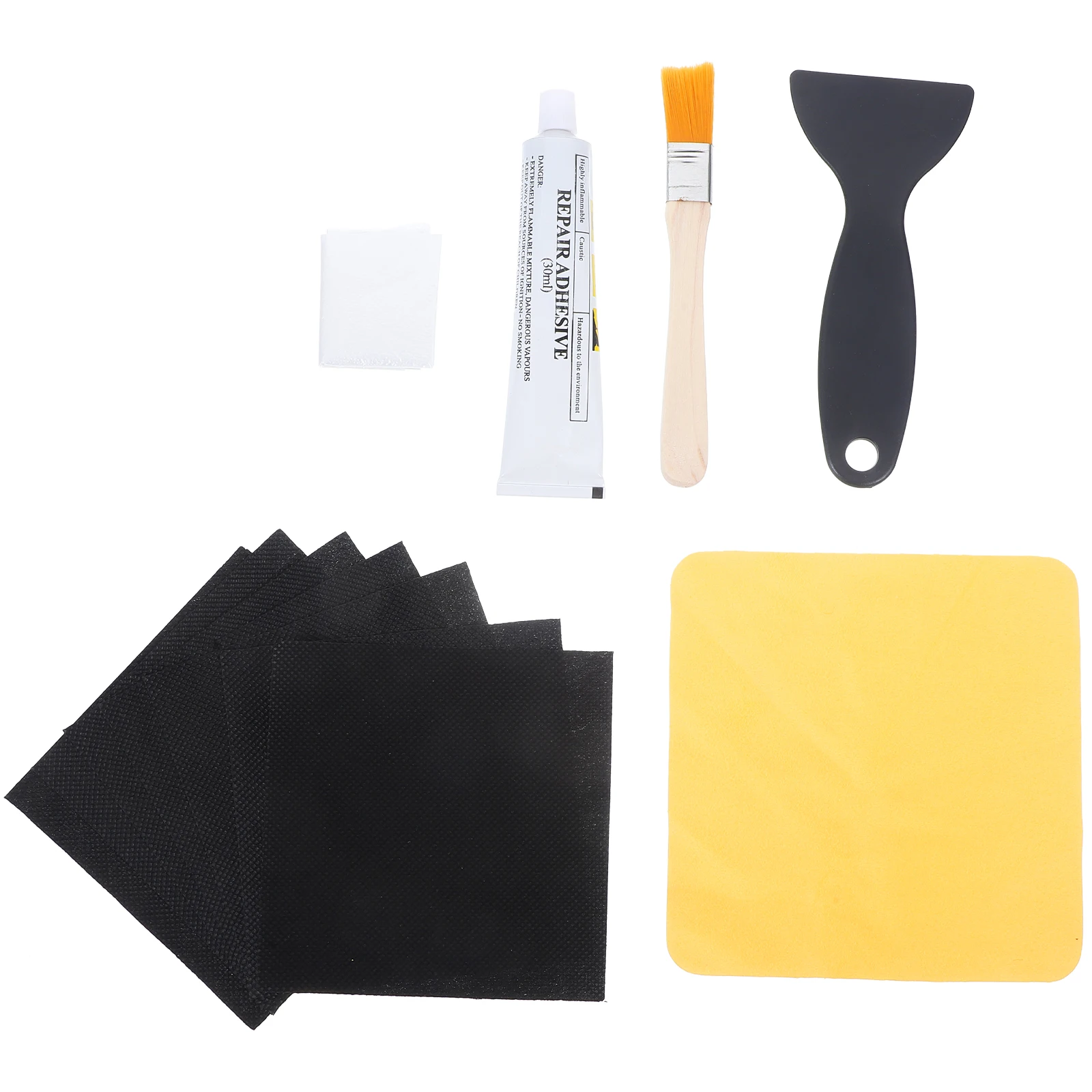 

1 Set Trampoline Patch Repair Kit Square Mat Patches Durable Leak Proof Diy Fix Compatible All Brands Long Lasting Economic
