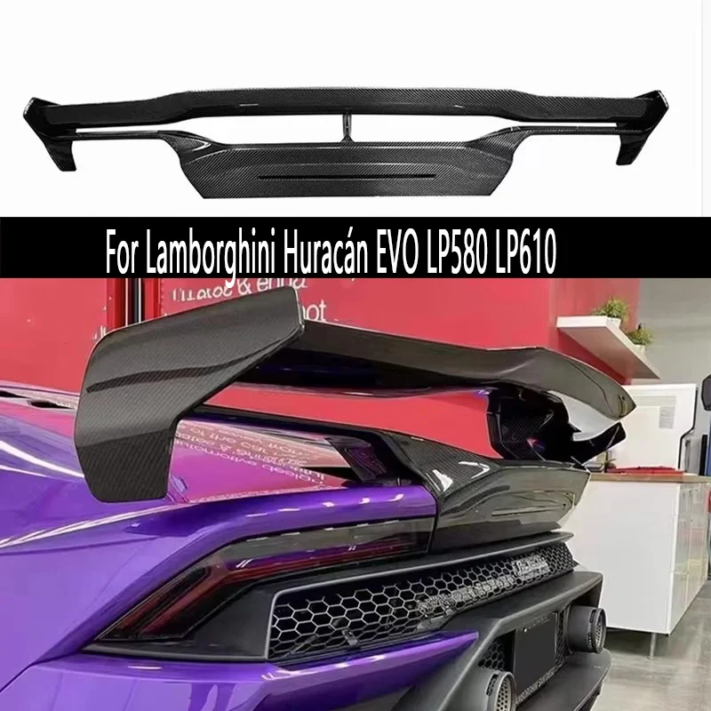 

Карбоновые задние спойлеры (антикрылья) для Lamborghini Huracán EVO LP580 LP610, обвес, тюнинг, автозапчасти