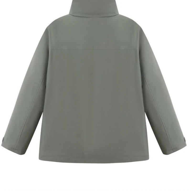 เสื้อสตรีฤดูหนาวใหม่ปี 2025 ของผู้หญิงพร้อมปกขนาดใหญ่และกํามะหยี่หนา