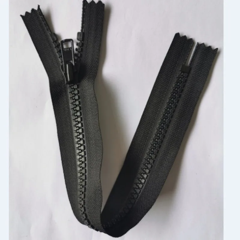 30pcs/Lot Resin YKK Zipper 5# 25cm 30cm 35cm Close End Black White Collar Pocket Boots Handbag Craft Diy Tailor Sewing Accessory