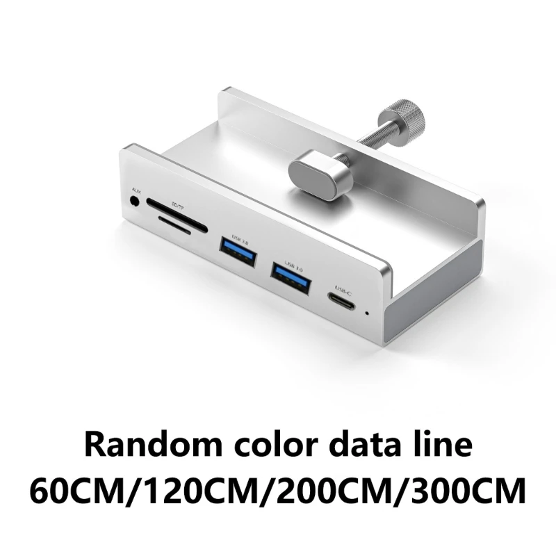 USB 3.2 Adaptador 6 expansión puertos con conectores potencia 5 Gbps Transmisión velocidad