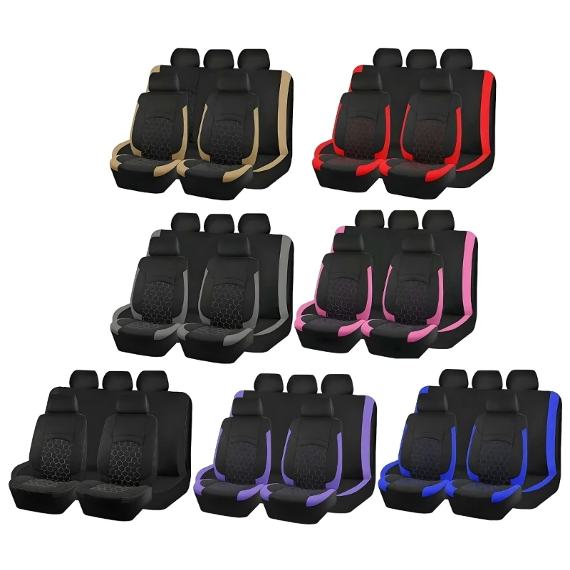 Easy Install Car Protectors Guard Cover Football Hexagonal Design Universal Application