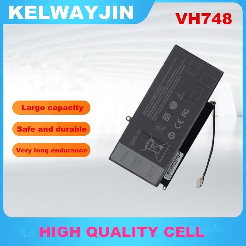 11.4V 51.2Wh VH748 P43F P41G Laptop Battery For Dell Vostro 5460 5470 5480 5560 Series For Inspiron 14 5439 Series