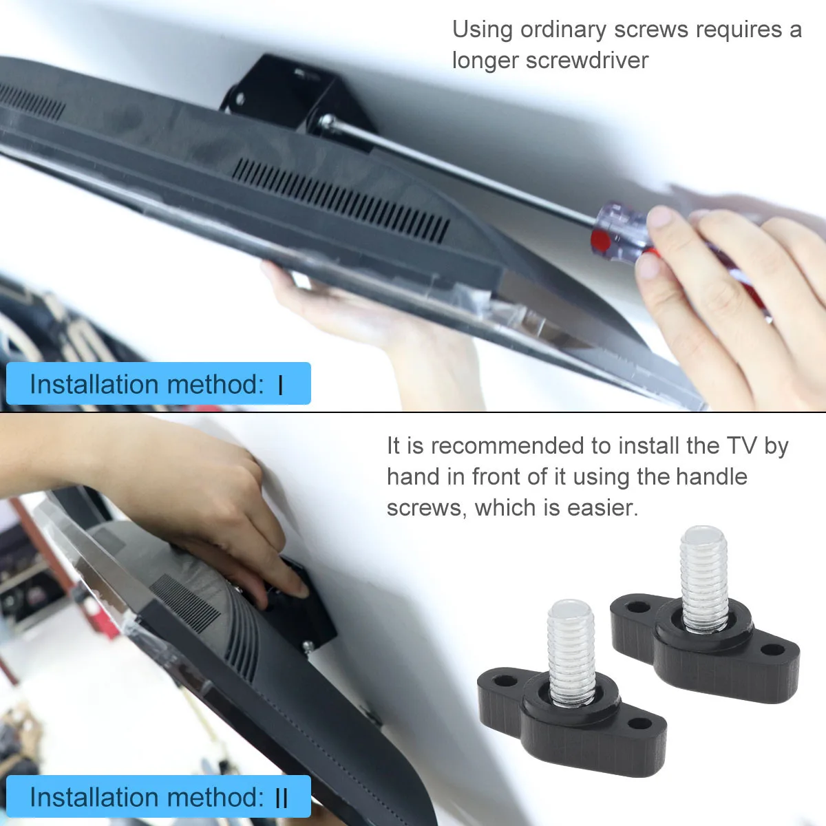 1 Pc Universale TV Montaggio A Parete Staffa Fissa TV A Schermo Piatto Telaio di Supporto 15 ° di Inclinazione Misura per 14-26 pollici Schermi A LED Monitor