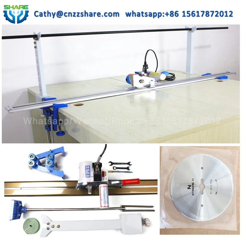 Electric Cloth Cutter Fabric Cutting Machine Round Knife Cutting Machine