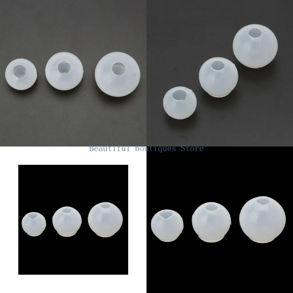 

U4LF Clear Silicone Universe Ball Mold for 3D Resin Craft Making DIY Jewelry Casting