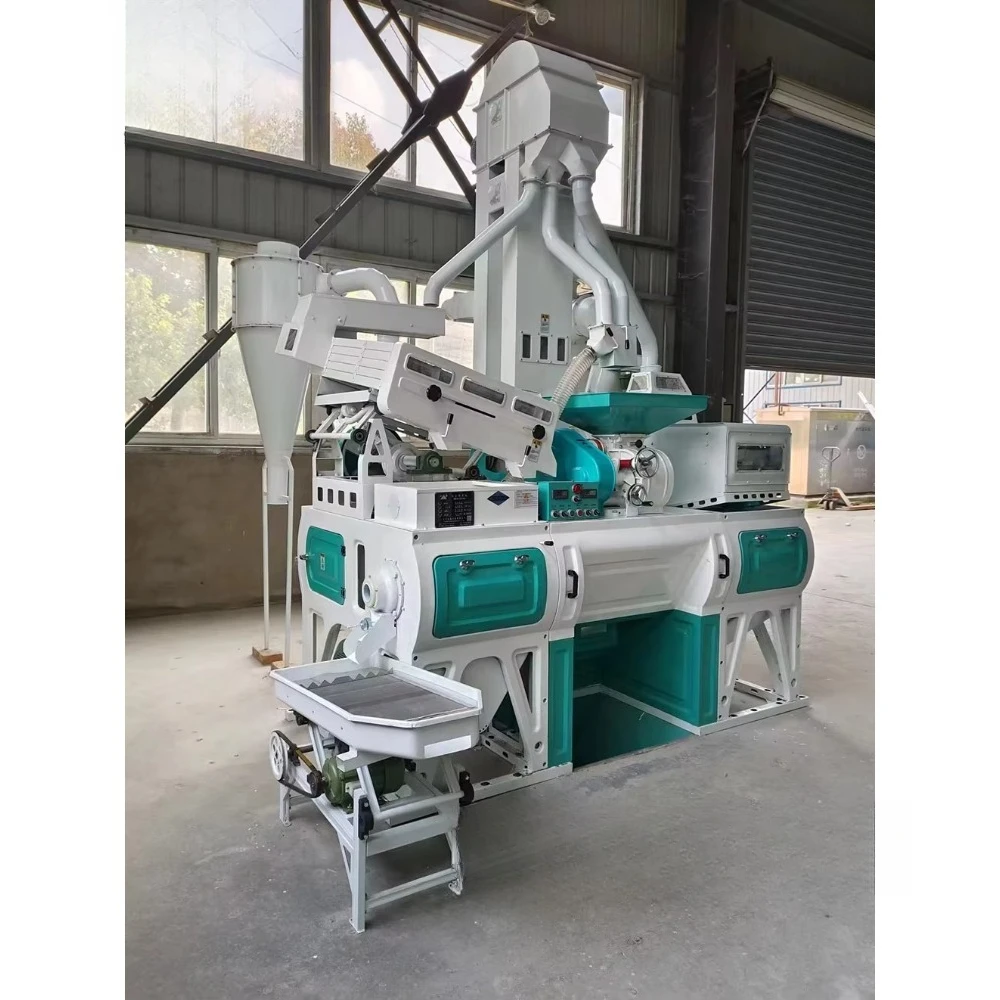 20TPD Automatic Combine Rice Milling Machine with Paddy Rice Cleaning Machine Paddy Husker Paddy Separator for Rice Mill