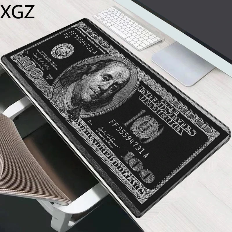 Large office dollar printing mouse pad desk mat PC accessories keyboard desktop protection mats esports gaming Novo money rug