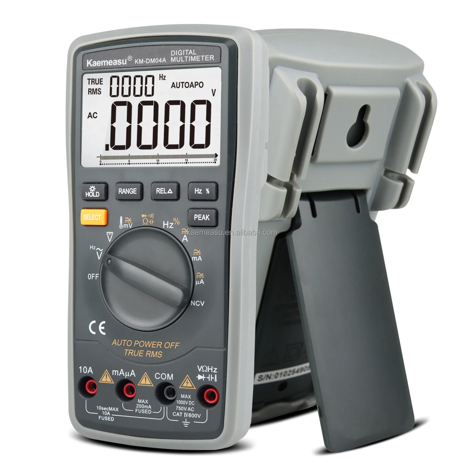 

OEM ODM Anti Burn Auto Range Multimetro NCV T-RMS Tester Voltage Detector Electric Circuit Testing Equipment Digital Multimeter