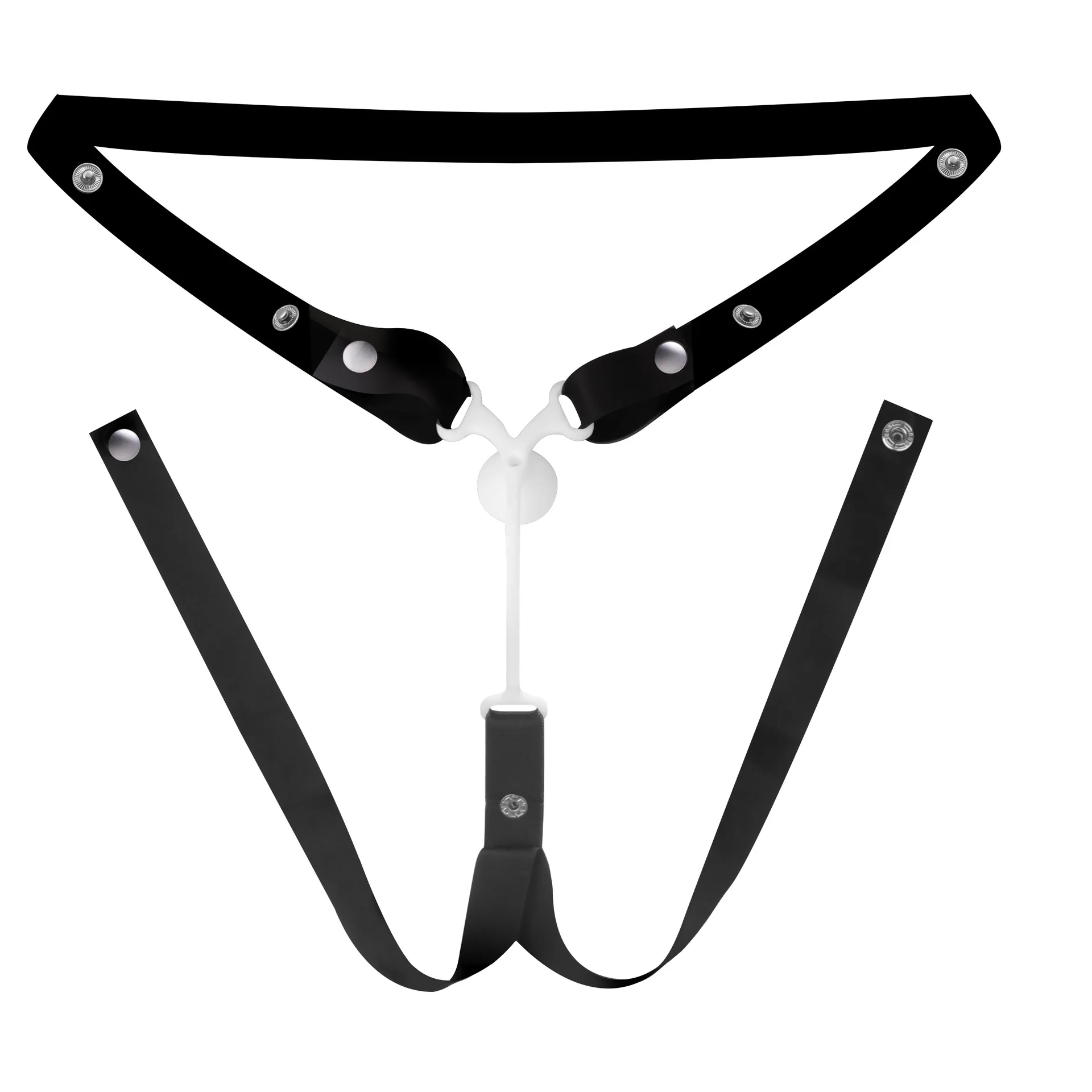 Deep Throat Male Chastity Belt Penis Cage Feminizer Flying-V Tapered No-Nub MTF[male To Female]Transformation Design Sex Toys