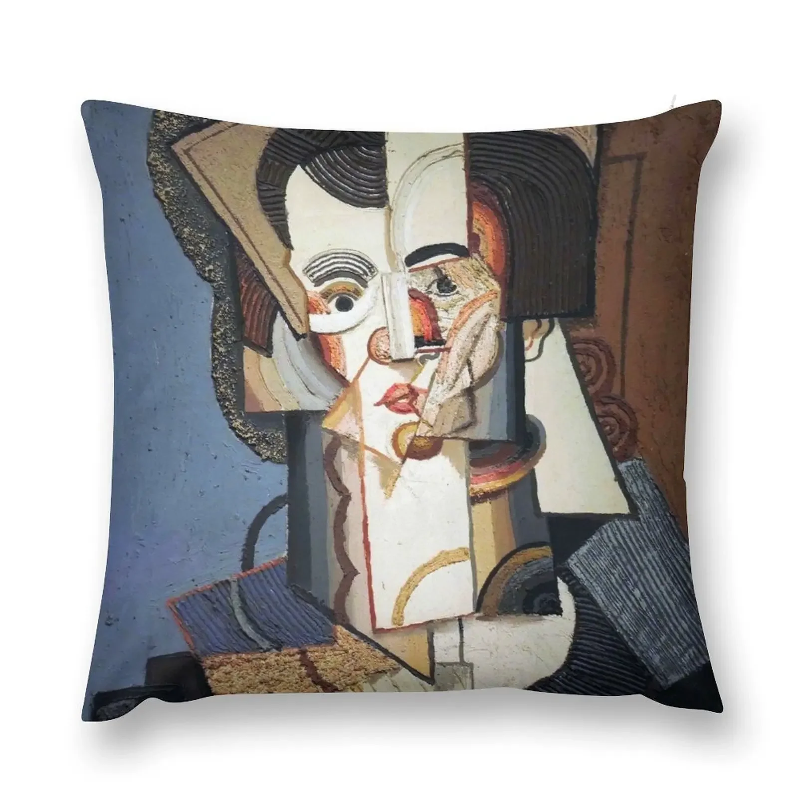 

Lady in Sweater Throw Pillow pillow pillowcase Rectangular Cushion Cover Pillowcases Cushion Covers Sofa pillow