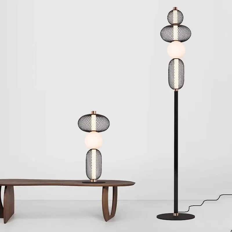 Modern Minimalist Floor Lamp for Living Room Bedroom Sofa Side Creative Standing Light Luxury Atmosphere Decorative Tall Lamp