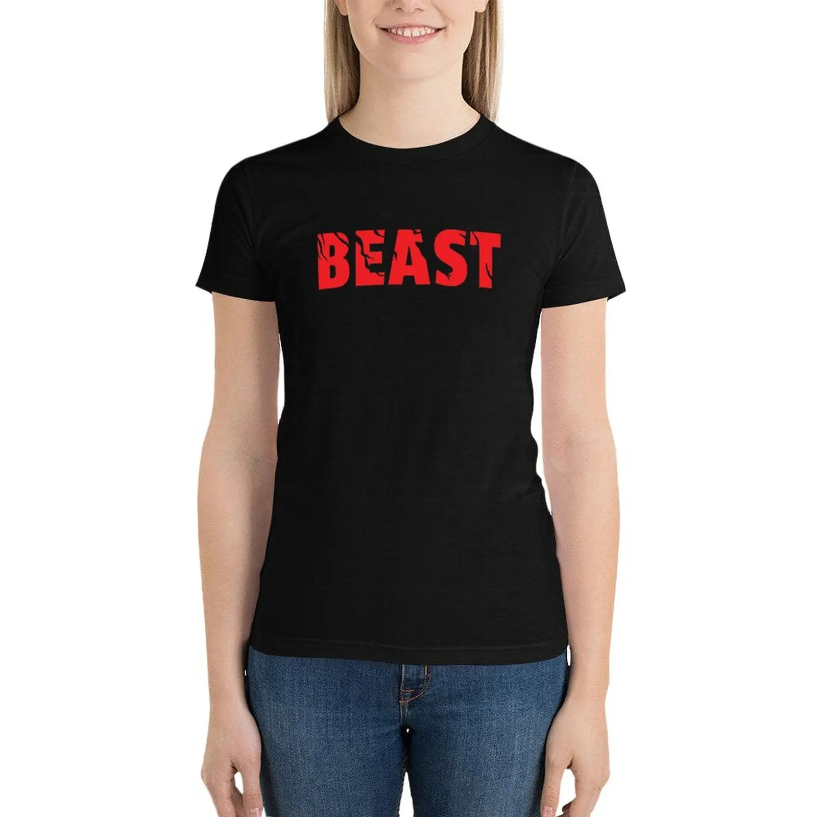 

Release the beast within! T-Shirt korean fashion lady clothes plus size tops woman t shirt