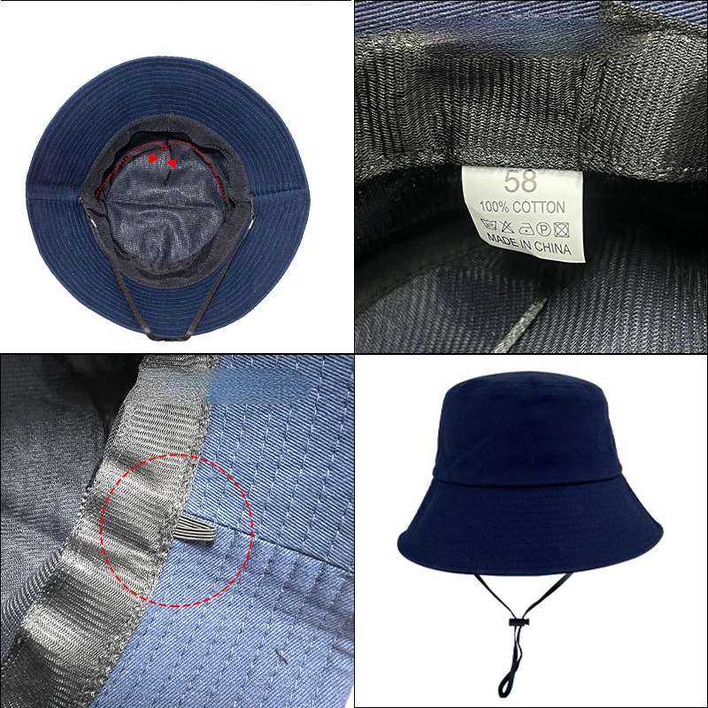 Unisex Summer Foldable Bucket Hat Women Outdoor Sunscreen Cotton Bucket Fishing Hunting Cap Men Women Bob Chapeau Sun Hat Panama