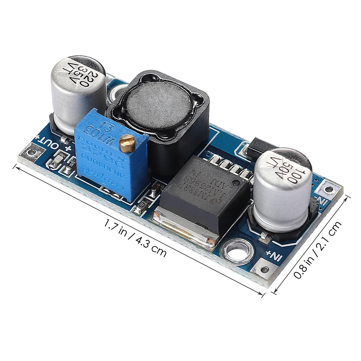 Moduł zasilania 10 szt. 3A DC-DC Regulowany Konwerter Napięcia 3.2-46V Wejście 1.25-35V Wyjście Ochrona Przed Zwarciem
