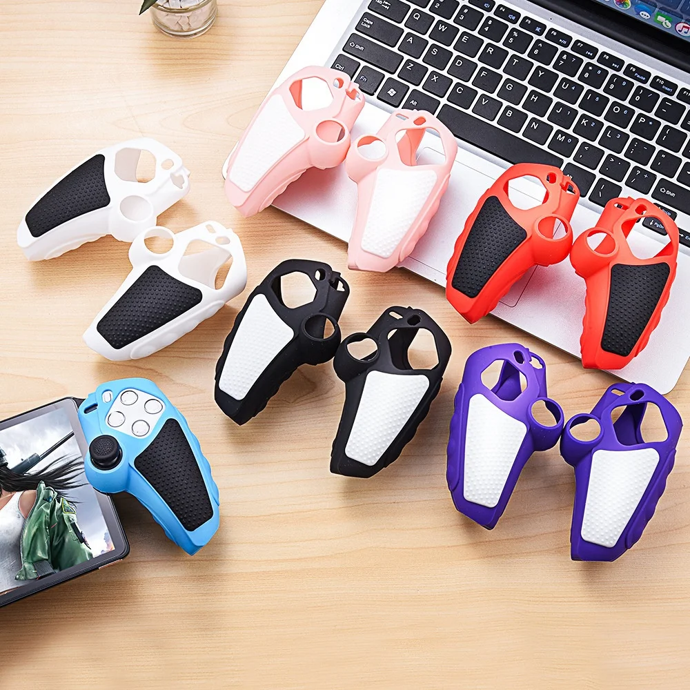 For PS Portal Silicone Protective Case Anti-Bump And Anti-Drop Protective Covers With 2 PCS Keycaps