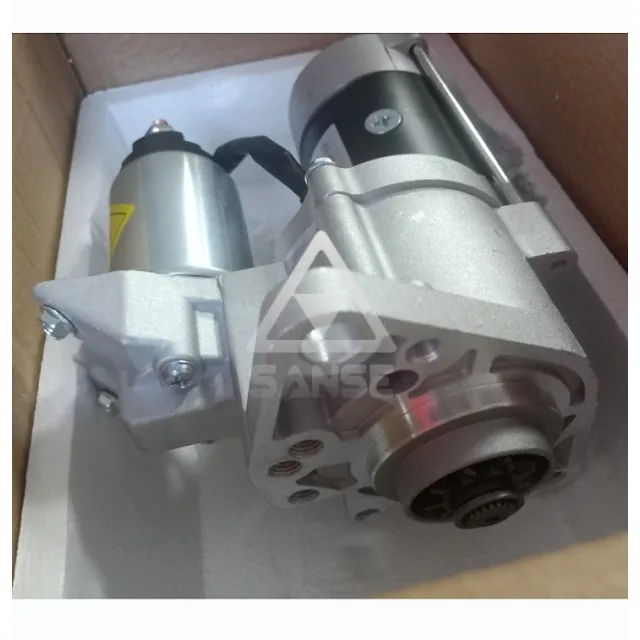 High Quality 4D33 Diesel Engine Starter Motor for Truck Excavator Parts 24V 9Teeth