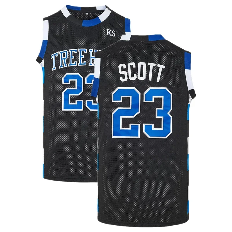 Movie ONE TREE HILL RAVENS #3 #23 SCOTT Basketball Jersey Mens Sports Tank Tops Cosplay Costumes Sewing Basketball Shirts Man