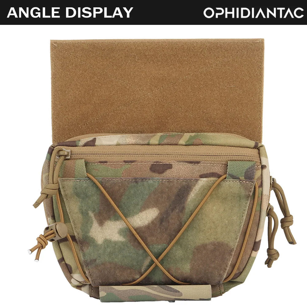 OPHIDIANTAC Nylon-Brusttasche Schnellzugriff-Plattenträger-Zubehörtasche für Outdoor-Sport – Detail 3