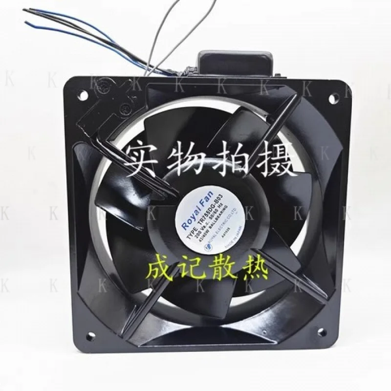 

C FOR ROYAL TR755DG-B03 AC200V 43/40W Cooling Fan with Sensor
