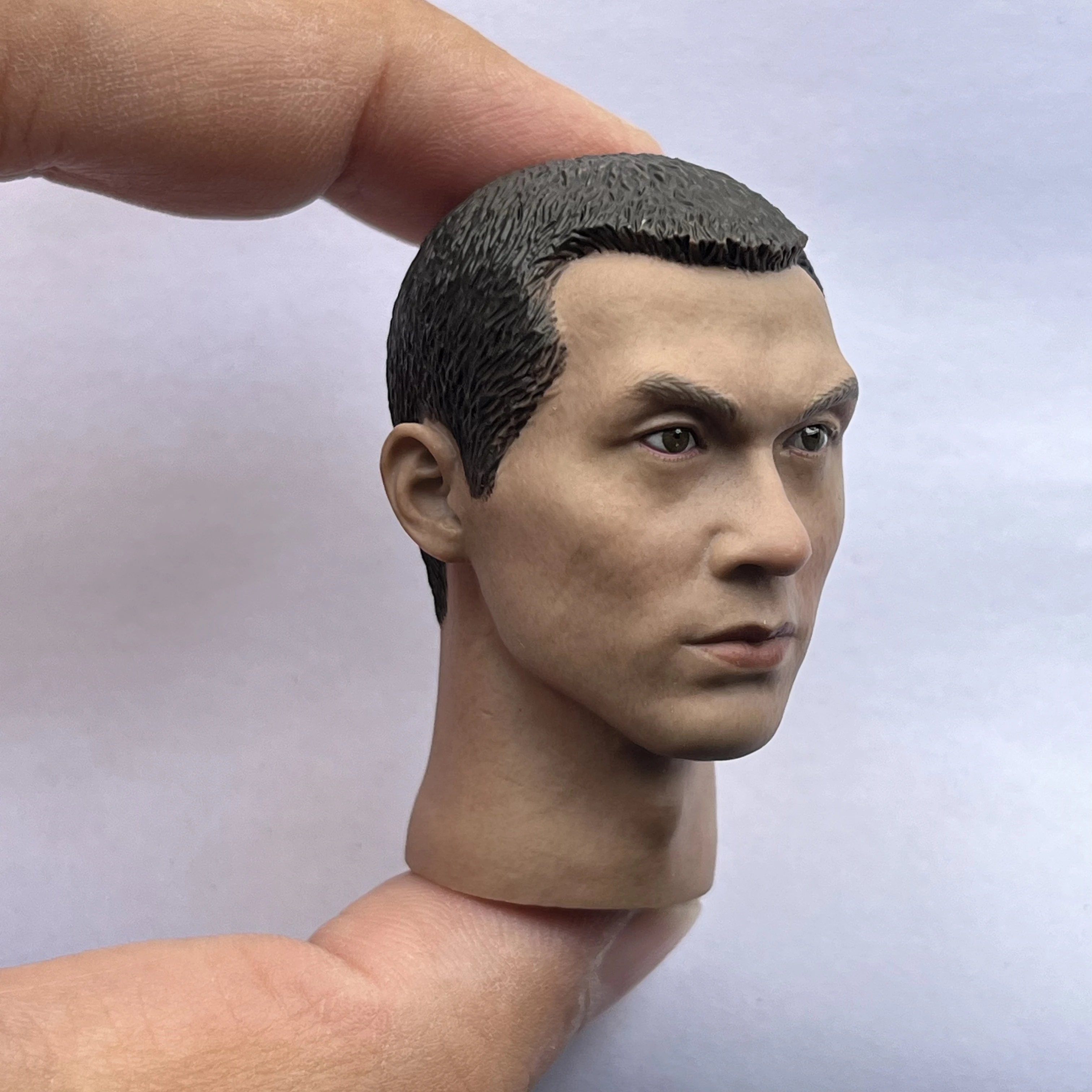 1/6 Scale Asian Europe German Honor Guard Soldier Head Sculpt Carving Model Fit 12 Inch Male Soldier Action Figure Body Dolls ﻿