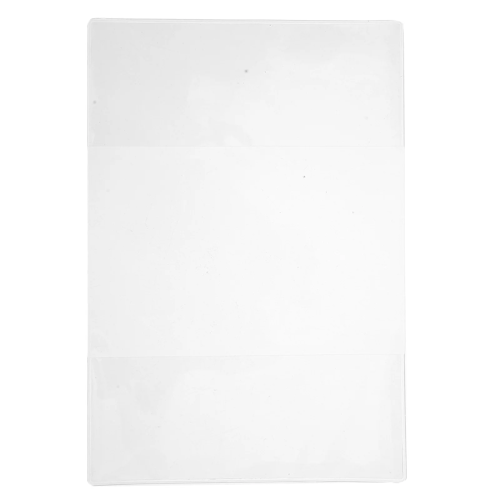 

A6 Transparent Hand Account Book Cover Sturdy Clear Protective Sleeve for Planner Notebook Scrapbook Loose Leaf Journal