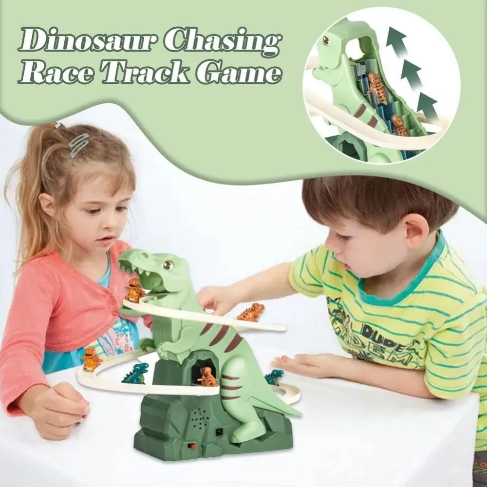 دائم البلاستيك ديناصور درج تسلق لعبة التعليمية لغز Playsets سباق المسار لعبة مجموعة لعبة سلم ديناصور للأطفال