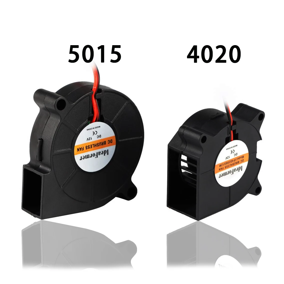 5015/4010/4020 12V&24V Cooling Turbo Fan Brushless 3D Printer Parts 2Pin For Extruder DC Cooler Blower Plastic Fans envio gratis