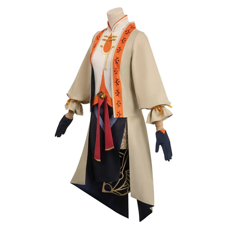 

asdh8@Tears of the Kingdom Purah Cosplay Costume Outfits Girls Women Coat Skirt Halloween Carnival Party Disguise RolePlay SuitC