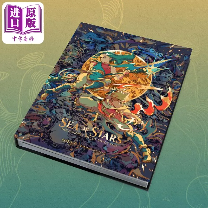 Sabotage Studio Sea Of Stars Comics Book For Teen & Young Adult Official Game Art Illustration Collection