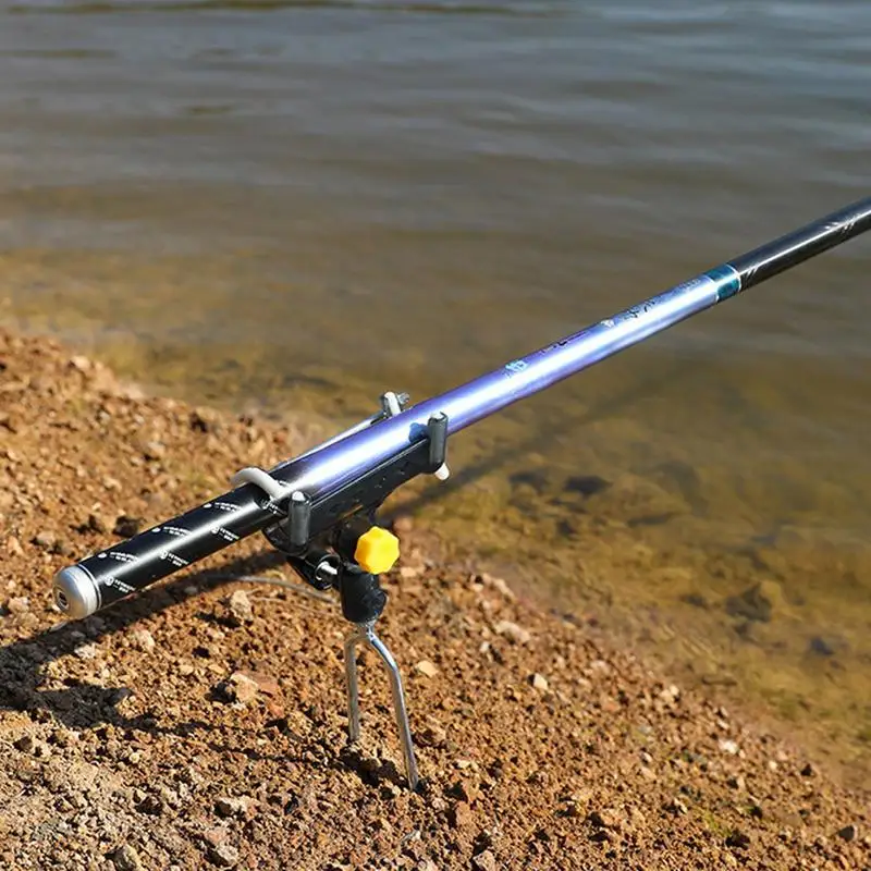 

Ground Fishing Pole Holders Ground Shore Fish Pole Support Stand Stable Lightweight Fishing Gear Equipment Stand For Outdoor