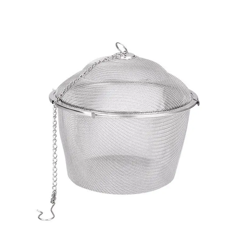 Stainless Steel Seasoning Bag Ball Kitchen Filter Sachet Wit