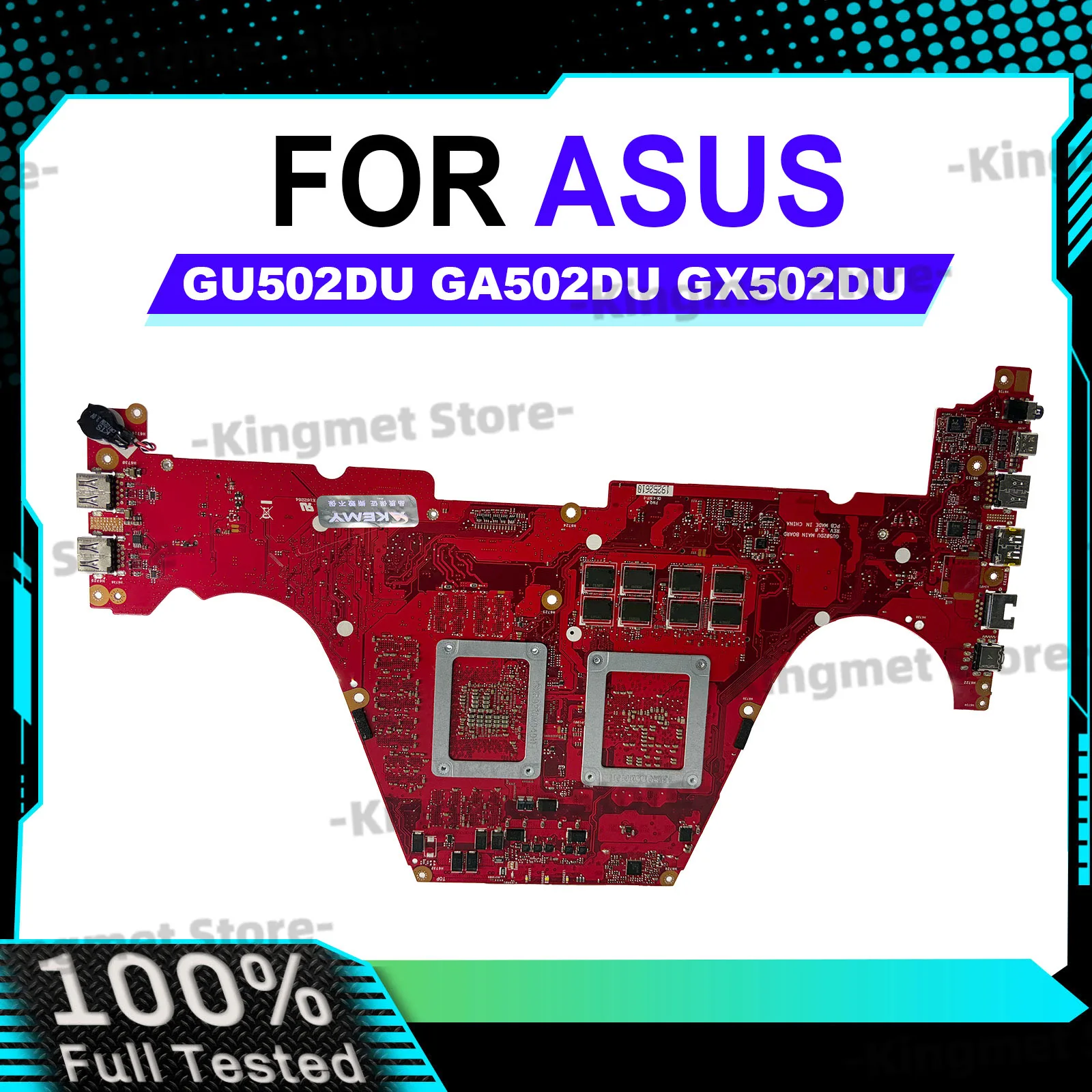 

GU502DU Laptop Motherboard For ASUS ROG Zephyrus M15 GA502D GU502D GU502DU Notebook Mainboard With R5 R7 CPU 100% tests OK stk