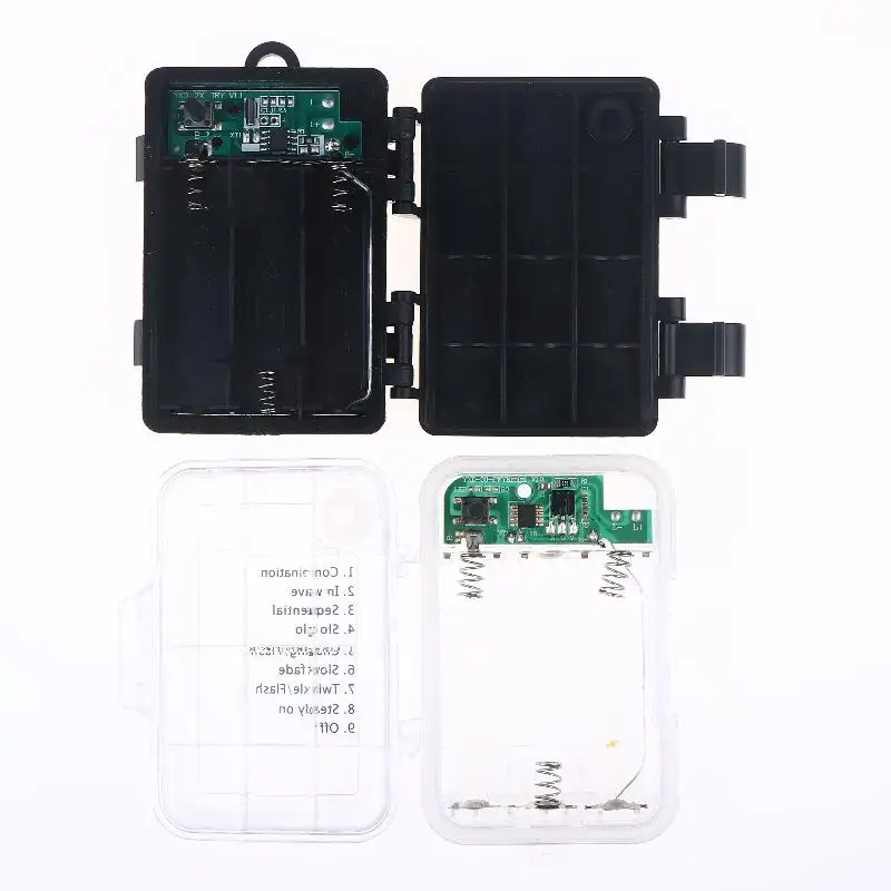 

1 Set 3 Sections AA Battery Holder 3V No.5 Waterproof And Dustproof Battery Cartridge With Timing Function DIY Accessories