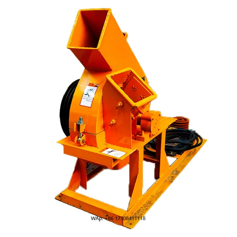 Wood Factory Crushes Sawdust, Produces Chips, and Sells Wood Crushers/shredders