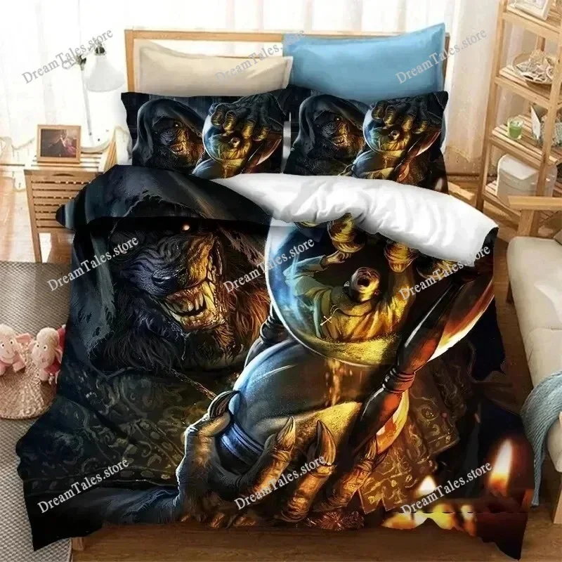 

3D Print Powerwolf Band Bedding Set Boys Girls Twin Queen King Size Duvet Cover Pillowcase Bed Boys Adult Home Textileextile