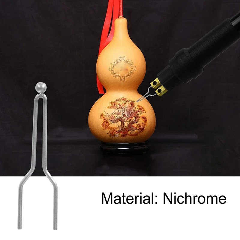 9 ชิ้น Pyrography ลวดเคล็ดลับ Nibs ชุดไม้เครื่อง Pyrography เครื่องความต้านทานสูงเคล็ดลับสําหรับไม้เครื่อง