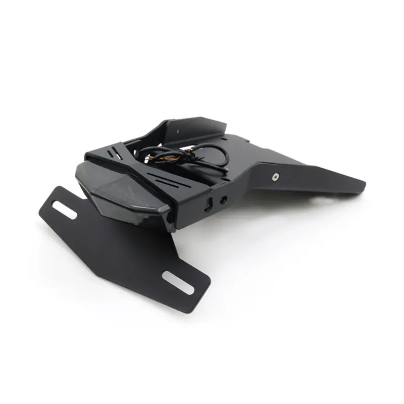

Motorcycle Tail Mount License Plate Bracket For BMW R NINE T NINET Racer Scramble Rear Brake Lamp Taillight LED Light System