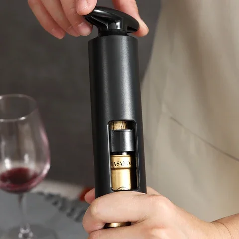 Portable Corkscrew Air Pump Wine Bottle for Wine Bottles, Opener Tools, Jar Cork Remover, Kitchen Pressure Take Out, Bar Accesso