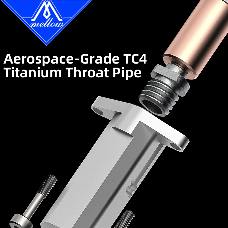 يانع ارتفاع تدفق FluxHeat V6 ALPS Hotend الذكية التسوية فوهة التحقيق ل Voron Blv Vzbot Hevort لتقوم بها بنفسك طابعة ثلاثية الأبعاد استبدال اللمس ثلاثية الأبعاد