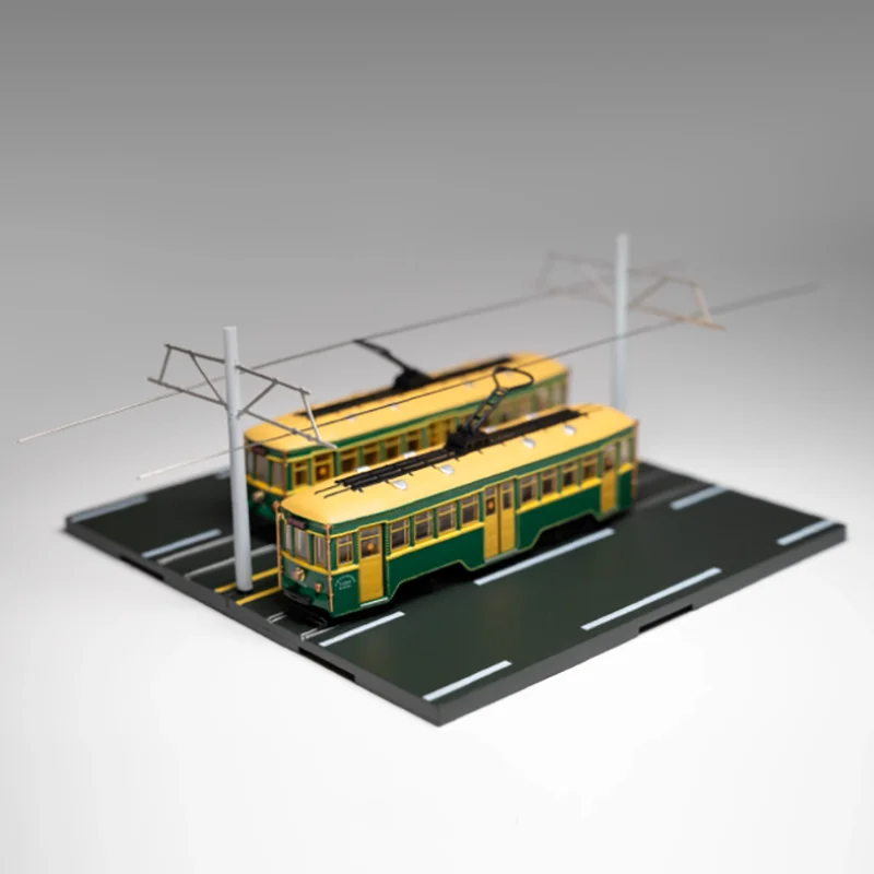 FanX 1:110 مقياس DL3000/DL3000-2278 داليان الطريق 201 نموذج سبيكة الترام مجموعة كلاسيكية للبالغين عرض ثابت