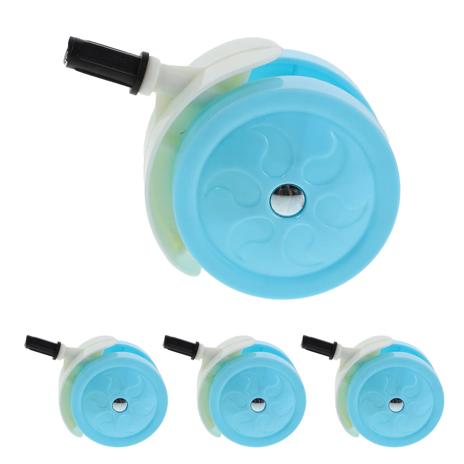 4Pcs Baby Walker Replacement Wheels Silent Universal Swivel Casters Smooth Quiet Indoor Rolling Sturdy Plastic Caster Wheels