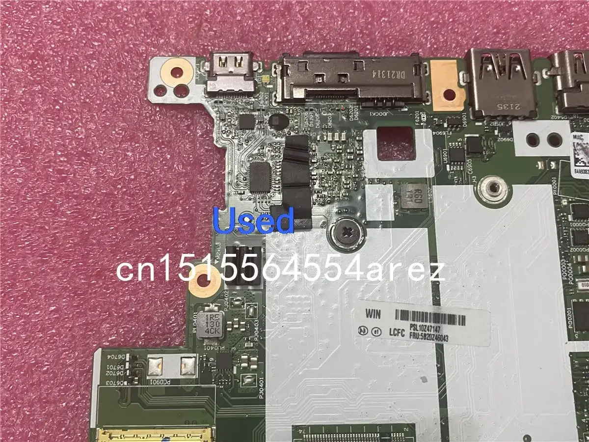 Mainboard For Lenovo ThinkPad T14 T15 Gen 1 Motherboard i7-10610U 16G NM-C931 5B20Z46043