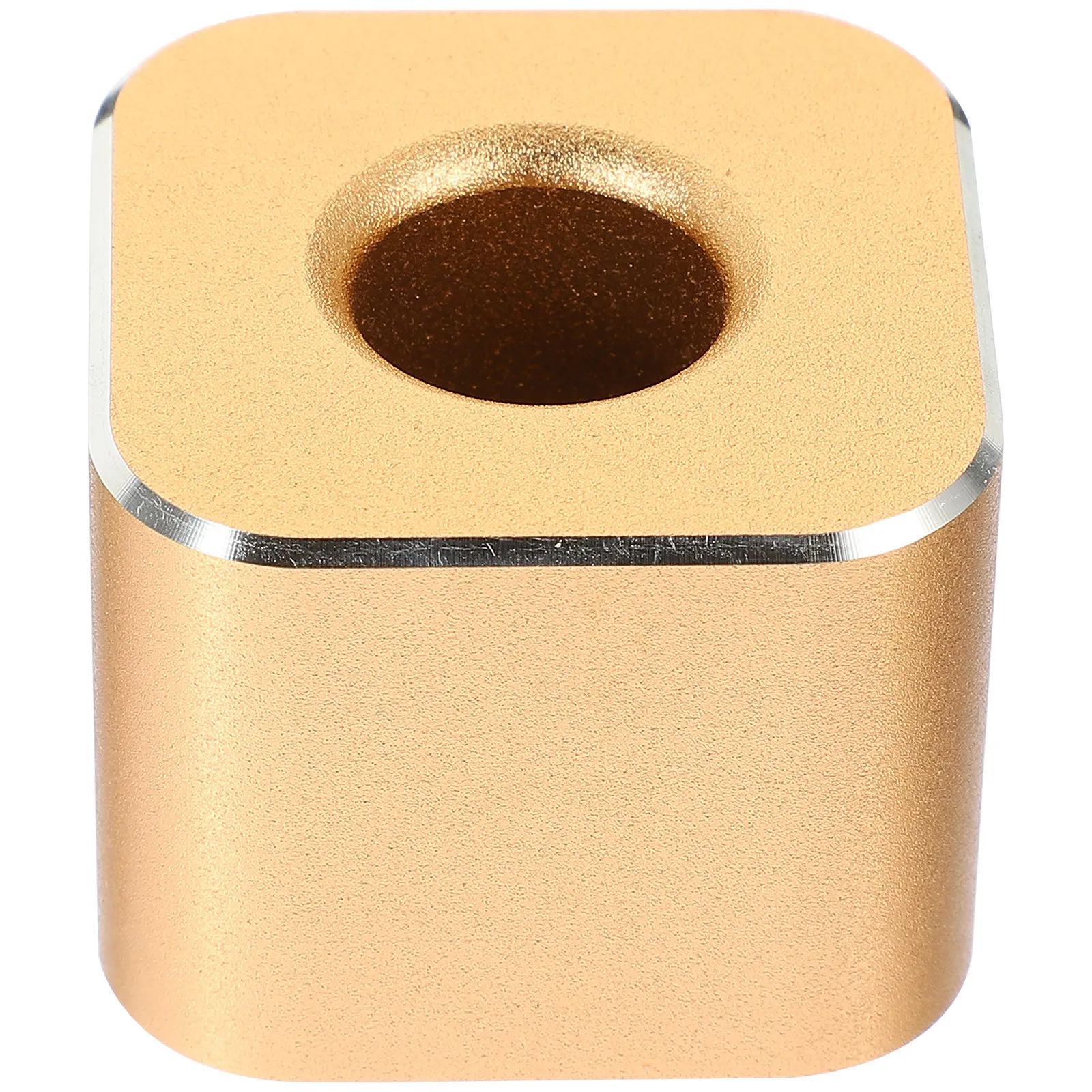 Metal Single Pen Holder for Office Home Desk Pen Fountain Ink Storage Pencil Holder Quill-Pen Support